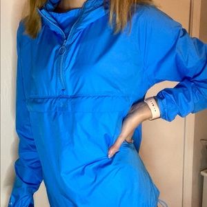 Super Cute Under Armor Pull Over Rain Coat!